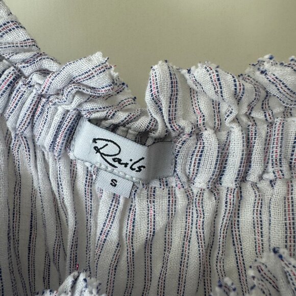 Rails Skylar Tie Strap Tank in Sparkler Stripe, Small - Picture 5 of 6